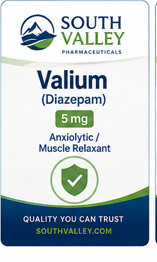 Valium product illustration